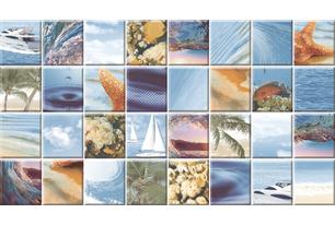 Dec Mozaic Sea Декор КВС16MozaicSea 25х45