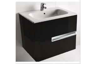 Тумба подвесная ROCA Victoria Nord Black Edition 80 см, чёрная, ZRU9000097