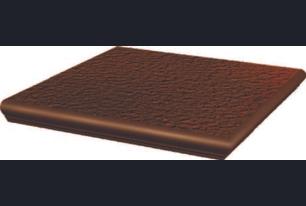 Cloud Brown Ступень угловая с носиком структ 33х33х1,1