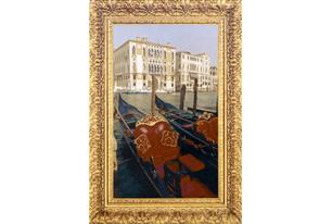 Венеция ВС1ЛДПМ Декор "Лодка" 24,9х36,4