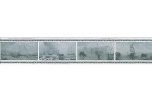 Ньюпорт Бордюр Корабли зеленый STG\B209\15016 40х7,2