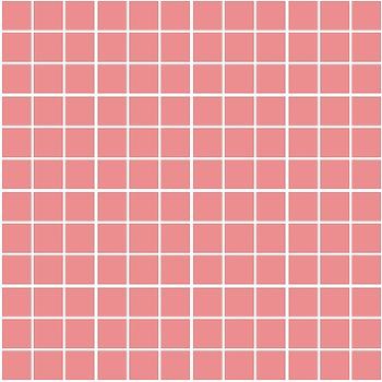 Темари Плитка настенная темно-розовый матовый (мозаика) 20061 29,8х29,8