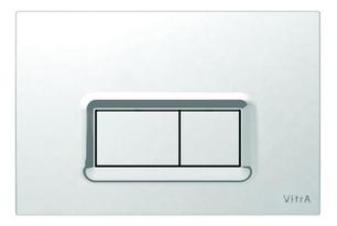 Клавиша смыва VITRA 740-0680 для инсталляции, глянцевый хром прямоуг. гориз.