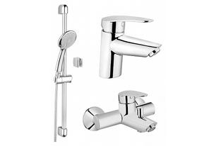 Набор смесителей Vitra Dynamic S, 3 в 1 (раковина, в/д, душ. гарнитур 3 режима)