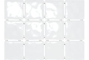 Бриз Плитка настенная белый 1236T 30х40 из 12 частей 9,9х9,9