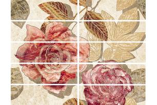 Illyria flowers Бордюр 7,5х25