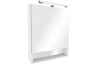 THE GAP ORIGINAL зеркальный шкаф 700 мм, белый матовый, плёнка