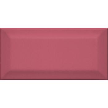 Клемансо Плитка настенная  розовый грань 16056 7,4х15