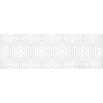 Парижанка Декор Геометрия белый 1664-0183 20х60