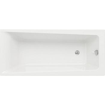 Ванна акриловая прямоугольная Cersanit LORENA 160x70, ультра белый