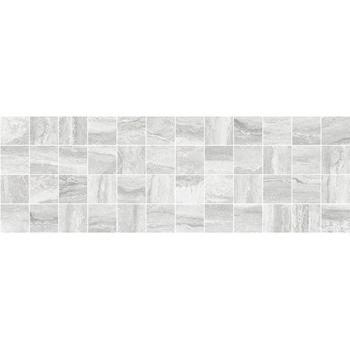 Glossy Декор мозаичный серый MM11188 20х60