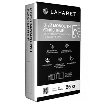 Плиточный клей  LAPARET Monolith Усиленный 25кг