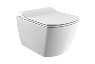Унитаз подвесной безободковый ELEGANT цв. белый EG321-11CB00E-0000