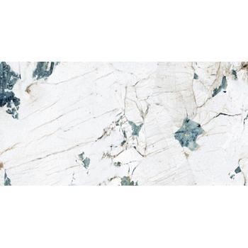 Crackstone Aqua Керамогранит бирюзовый 60х120 лаппатированный шайн