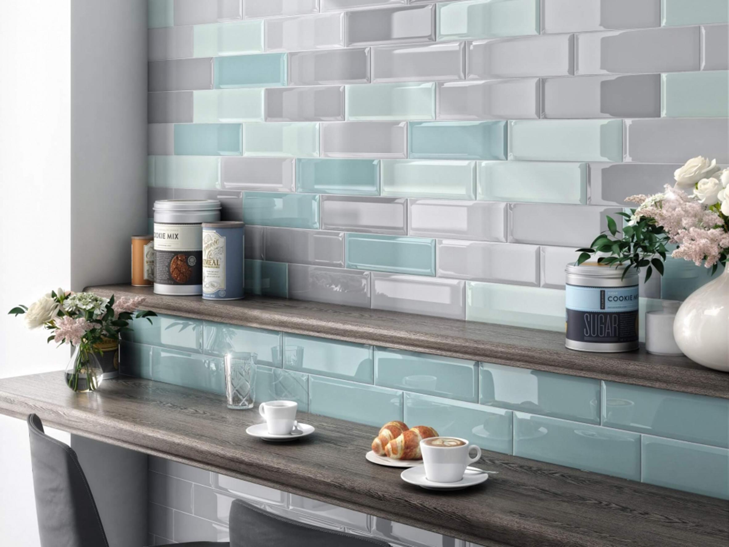 Плитка на стенах кухни - особенности выбора и фото примеров дизайна интерьеров
