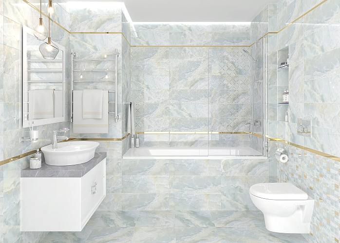 Eden Плитка настенная светло-голубой 60148 20х60