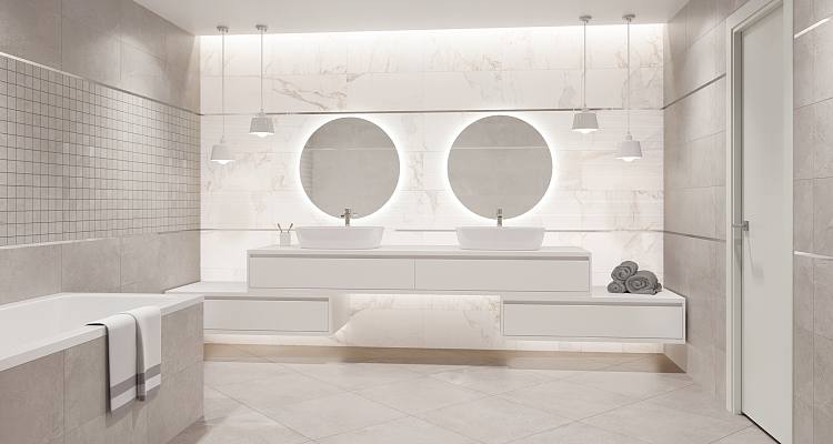 Marble Trend Мозаика K-1005/SR/m13/30,7x30,7 Limestone