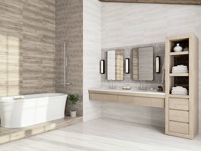 Альбервуд Декор геометрия 1664-0169 20х60