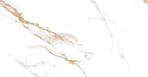 Calacatta Sharp Gold Керамогранит белый 60х60 Полированный_2