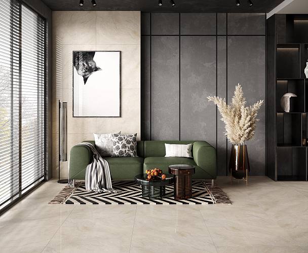 New York Ivory Керамогранит кремовый 80x80 Лаппатированный