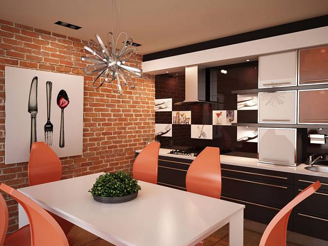 Dec Modern 1 Декор КВС16Modern1 25х45