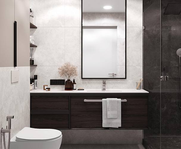 Runa Bianco Керамогранит светло-серый 60х60 Матовый Структурный