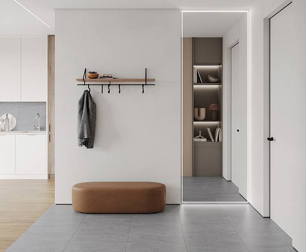 Beton Majestic Graphite Керамогранит графитовый 60х60 Матовый