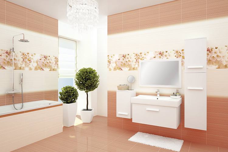 Sunrise Плитка настенная многоцветная (SUG531D) 20x44