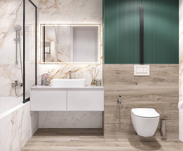 Calacatta Borgini Керамогранит 60х60 Структурный