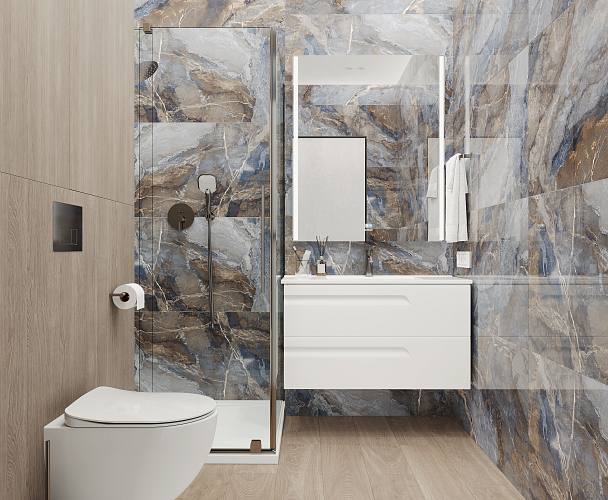 Ocean Elfish Керамогранит синий 60х60 Полированный