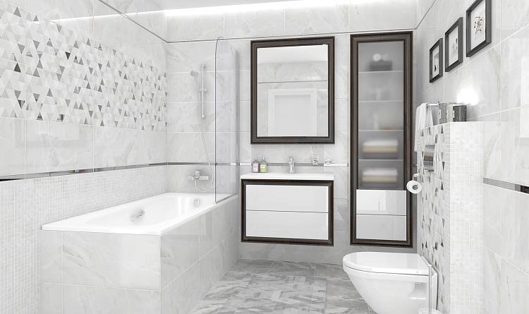 Plazma Avers Декор зелёный 30х60