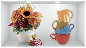 Дэк Шелф 4 Декор КВС16Shelf4 25х45