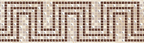 Illyria mosaic Бордюр 7,5x25