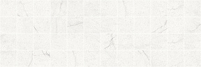 Rock Декор мозаичный белый MM11186 20х60