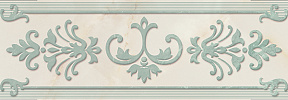 Висконти Бордюр синий 02 8,5х25