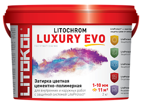 LITOCHROM LUXURY EVO LLE.200  Белый 2kg ведро
