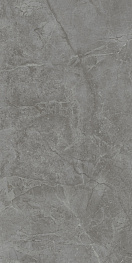 Риальто Плитка настенная серый тёмный глянцевый обрезной 48021R 40x80